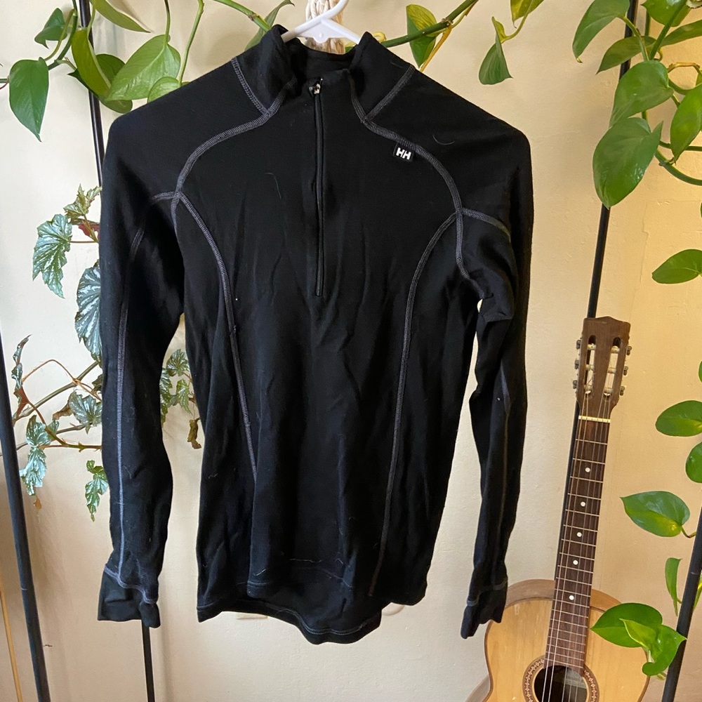 Helly Hansen Black Long Sleeve Shirt